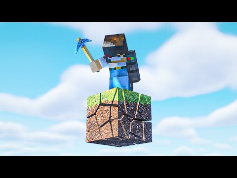 Minecraft but it's 1 Realistic Block