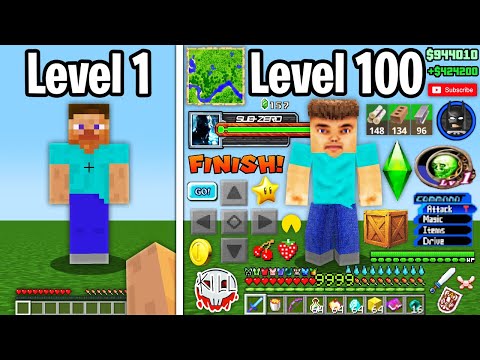 Minecraft, But The HUD Gets Worse…