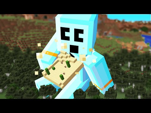Minecraft but you can Eat Biomes
