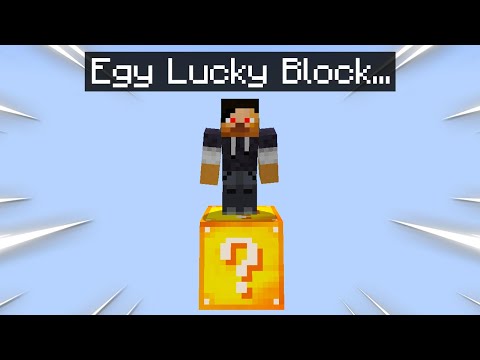 Minecraft, De Csak Egy LUCKY BLOCK Van A VILÁGBAN 😳