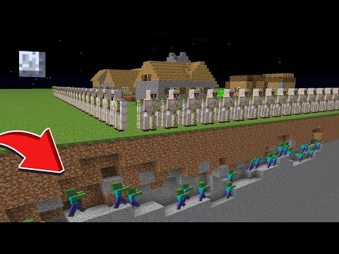 Minecraft DONT ENTER FORBIDDEN ZOMBIE CAVE UNDERGROUND GOLEM MOD / DANGEROUS HOUSE ! Minecraft Mods