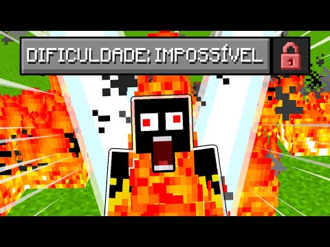 MINECRAFT FICOU IMPOSSÍVEL DE JOGAR…