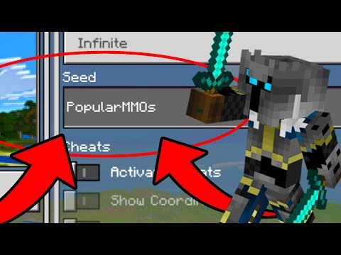 Minecraft "PopularMMOs" World (Finding PopularMMOs on this Minecraft Seed)