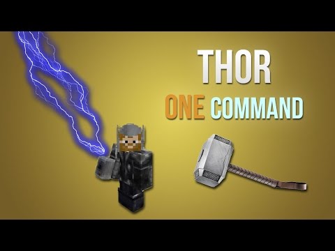 Minecraft – Thor in one command!