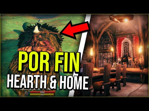 Mucho MAS QUE COMIDA ¡MONTURAS! Valheim nuevo Update HEARTH and HOME en DETALLE