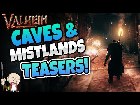 New Mistlands Monster! Cave Sneak Peeks! Mining Crystals! Valheim Anniversary!