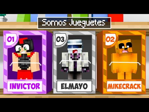 ¡Nos CONVERTIMOS en JUGUETES! 😂😱 MINECRAFT