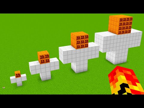 o que acontece se criar golens de todos tamanhos no minecraft???