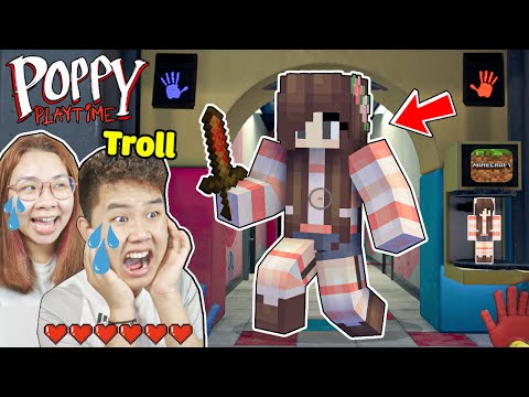 Ốc Cute Minecraft Được Mở Khóa Trong POPPY PLAYTIME Rồi Trở Thành Quái Vật Troll bqThanh ???