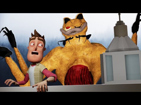 Our Restaurant Summoned CURSED GARFIELD?! (Garry's Mod Gameplay)