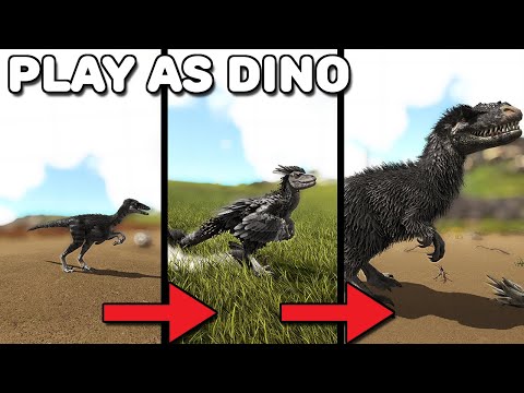 PLAY AS DINO PROGRESSION SYSTEM | ARK SURVIVAL EVOLVED