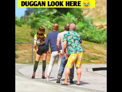 PLAYING SQUID GAME WITH DUGGAN 2 GTA V #shorts | Maheshwar Gamerz