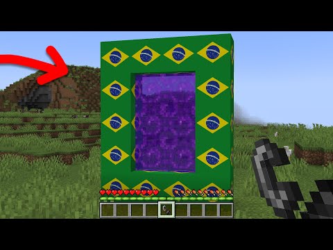 Portal para o BRASIL no minecraft