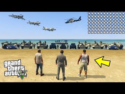 ¿Qué PASA si CONSIGUES 100 ESTRELLAS en GTA 5? Grand Theft Auto V – GTA V Mods