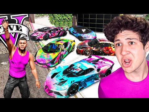 ROBANDO COCHES ELEMENTALES en GTA 5! 🚘✨ (Mods)