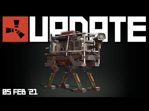 Robot dogs? Submarines? Game modes & Drones! | Rust Update 5th February 2021