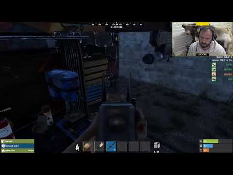 RUST Game play now LIVE! Trap base 4 life. Console edition.