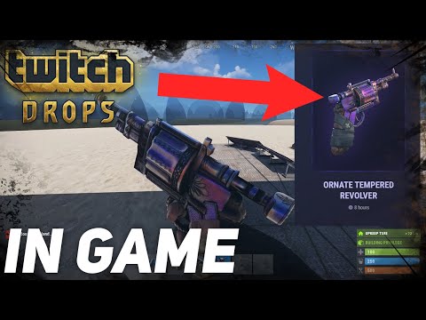 Rust *NEW* Ornate Tempered Revolver In Game *Gameplay* | Free Twitch Skin