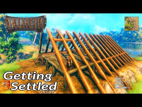 Setting up our Base | Valheim Hearth & Home Gameplay | Part 2