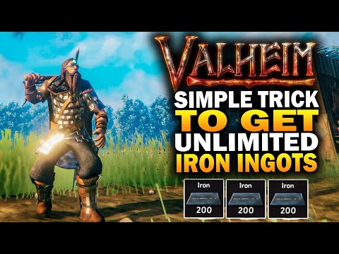 Simple Trick To Get UNLIMITED Iron Ingots In Valheim – Valheim Tips And Tricks