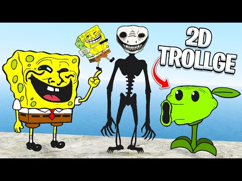 SPONGEBOB TROLLGE & 20 MORE! (Garry's Mod)