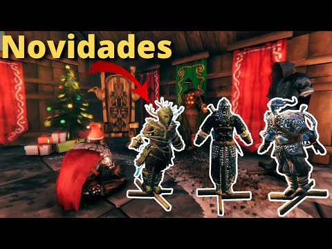 SUPORTE de ARMADURAS e NOVIDADES – (Valheim)