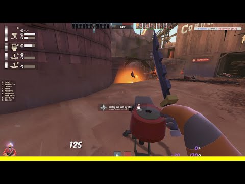 Team Fortress 2: Engineer Gameplay [TF2 Prinny Machete]