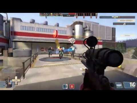 Team Fortress 2 Pro Sniper Gameplay Part 1