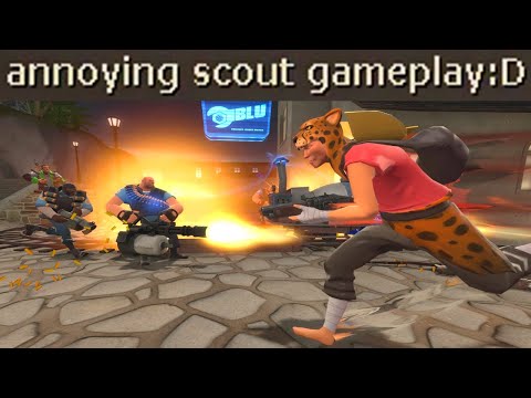 Team Fortress 2 Scout Gameplay🔸(TF2 Back Scatter 2022)