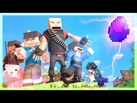 Team Fortress 2 X Minecraft 2 (SFM Animation)