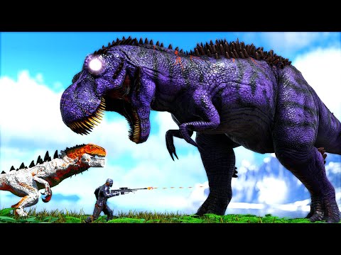 Tentei Domar o Indomável OMEGA Rex e Algo Muito Ruim Aconteceu! (ARK MEGGA MODS) DINOSSAUROS