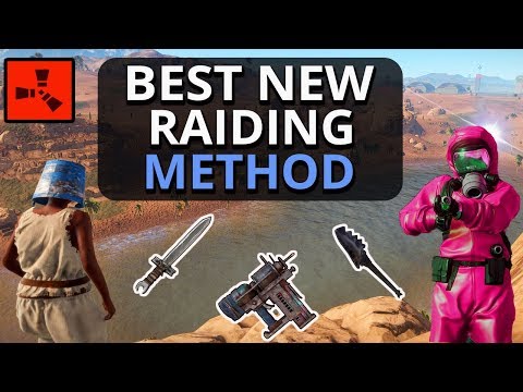 The BEST OP Early Game RAIDING Method For SOLO Players!!? Rust Solo Survival Gameplay Part 2