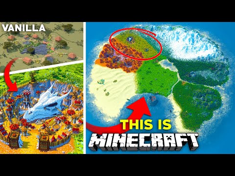 Transforming The WHOLE Of Minecraft – The ULTIMATE Survival World!