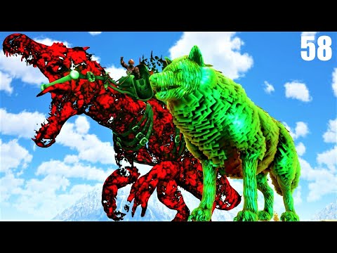 UNIQUE BIOHAZARD SPINO & MYTHICAL GROUP GOD! | ARK Omega Fjordur | ARK SURVIVAL EVOLVED MODDED E58