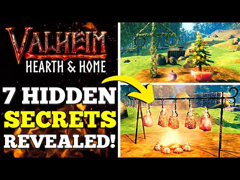 Valheim: 7 HIDDEN SECRETS! [Hearth and Home]