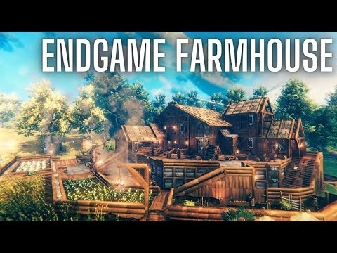 Valheim: End Game Farm House – Fully Functional