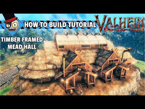 Valheim – How to build a Viking House – Mead Hall (Building Guide)