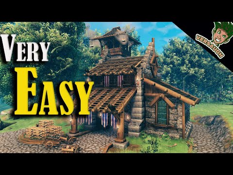Valheim | How to build Medieval Storage house with Underground Storage | Season 2 EP #13