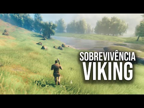 VALHEIM – Jogo de Sobrevivência VIKING! | O Início de Gameplay, em Português PT-BR