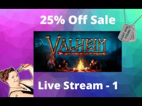 Valheim Lets Play, Gameplay – Update Coop Shenanigans 25% Off – Live Stream 1