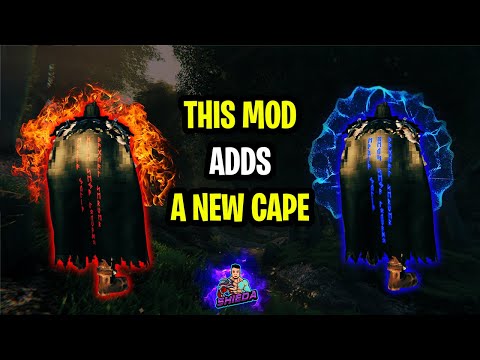 Valheim Mods: NEW CAPE WITH EFFECTS (CapeRunic) Showcase/Review
