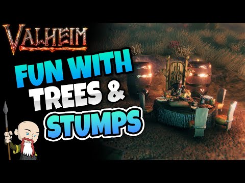 Valheim: Standing on a sapling when it grows! And more!