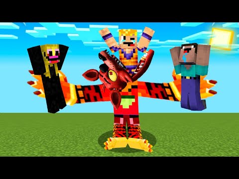 ZJADŁEM SWOICH PRZYJACIÓŁ w Minecraft! BĘDĄC FOXY