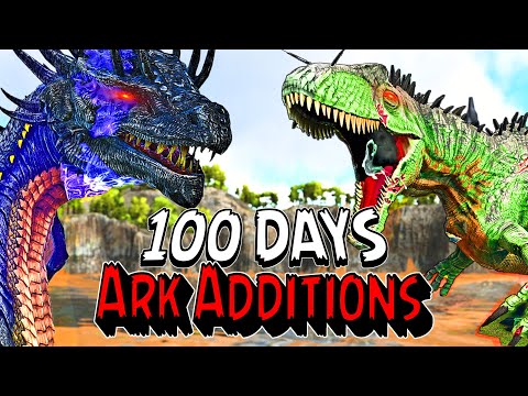 100 Days To Beat The Strongest Boss in Ark!!
