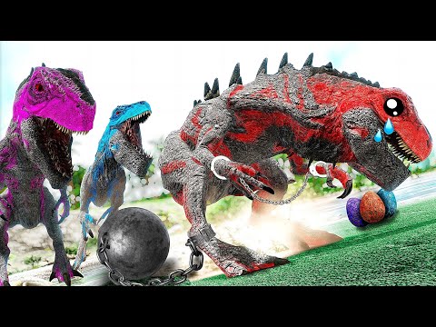 A História do Bebê Godzilla Que Foi Vendido Pelos Irmãos Invejosos! (ARK DINOSSAUROS)