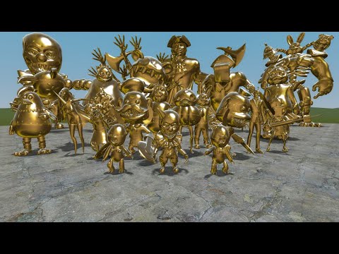 ALL GOLDEN DARK DECEPTION CHAPTERS 1-4 NPCs in Garry's Mod!