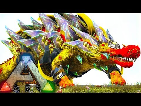 Ark Mythos #48 – Den RIESEN MYTH SARCO EMPEROR füttern & die neuen BIONIC WYVERN! | LP Ark Deutsch