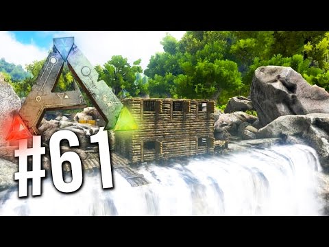 Ark Survival Evolved – EPIC WATERFALL BASE BUILD! [61] (Ark Survival Gameplay)