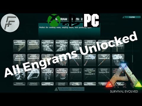 ARK: Survival Evolved How to Unlock all Engrams.