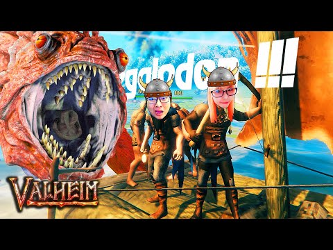 BỊ THỦY QUÁI MEGALODON TẤN CÔNG, 5 NGƯỜI RA KHƠI – 0 NGƯỜI SỐNG SÓT =)))) – VALHEIM #4